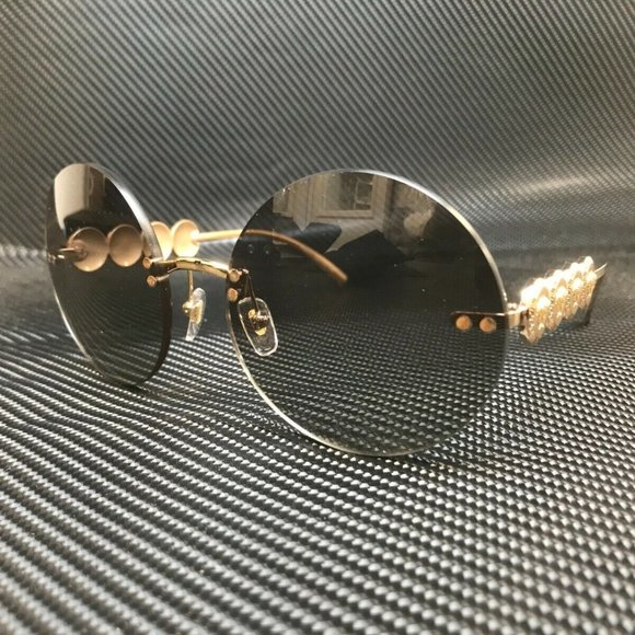 Versace Womens Gold Emblem Sunglasses!